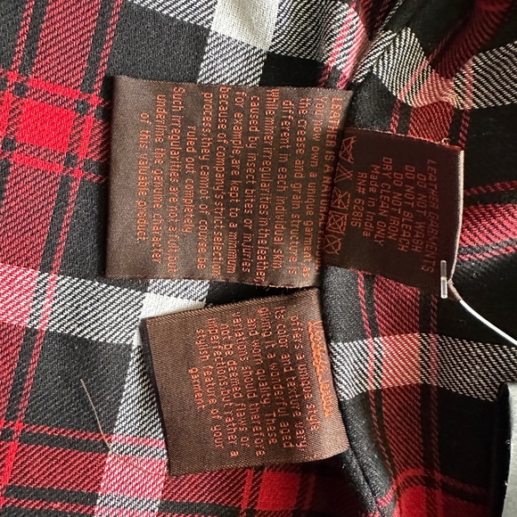 Men's Patrick James Distressed Leather Jacket XL - Picture 6 of 6